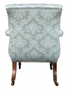 Fine Regency Faux Rosewood And Parcel Gilt Armchair - 4158347