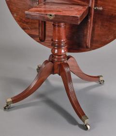 Fine Regency Mahogany and Ebony Inlaid Breakfast Table - 3718339