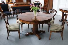 Fine Set of Five Biedermeier Chairs Vienna c 1825  - 3441190