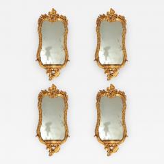 Fine Set of Four 18th Century Roman Giltwood Mirrors - 633240