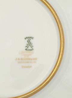 Fine Set of Twelve Limoges Dinner Plates France circa 1920 - 4396684