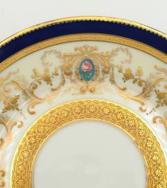 Fine Set of Twelve Limoges Dinner Plates France circa 1920 - 4396705