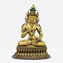 Fine Sino Tibetan Bronze Statue of Vajrasattva Bodhisattva - 295072
