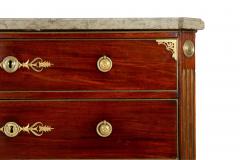 Fine Swedish Gustavian Mahogany Antique Chest of Drawers Commode ca 1780 - 4515555