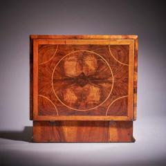 Fine William and Mary 17th Century Olive Oyster Lace Box - 3542036