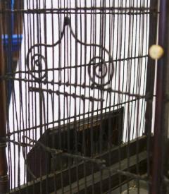 Fine and Rare English George III Birdcage on Stand circa 1780 - 1228323