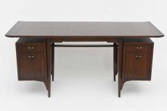 Fine and Unusual American Modern Dark Walnut Desk Edward Wormley - 4630497