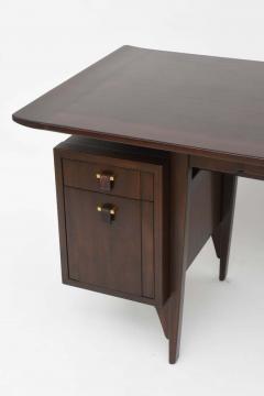 Fine and Unusual American Modern Dark Walnut Desk Edward Wormley - 4630498