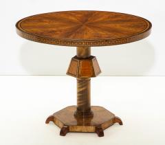 Fine inlaid Swedish Grace round table - 1352617