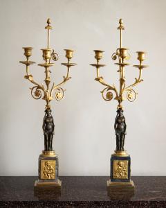 Fine pair of 18th century Gustavian candelabras - 4418585