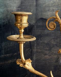 Fine pair of 18th century Gustavian candelabras - 4418587