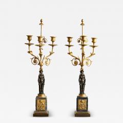 Fine pair of 18th century Gustavian candelabras - 4419415