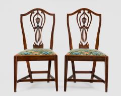 Fine pair of Chapin School Federal urn back side chairs - 1194042