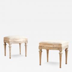 Fine pair of Gustavian Stools - 4419413