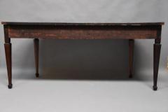 Fine quality 18thc Sheraton mahogany bow front side server - 4787863