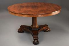 Fine quality 19th century William IV rosewood tilt top breakfast table - 4756935