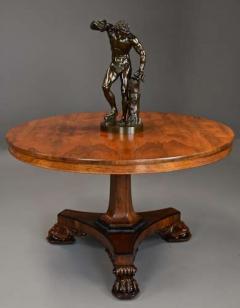 Fine quality 19th century William IV rosewood tilt top breakfast table - 4756944