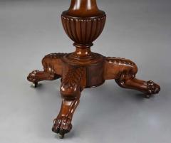 Fine quality 19thc French mahogany Gueridon table with original top - 4805999