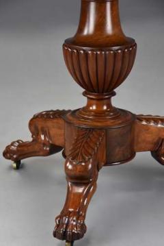 Fine quality 19thc French mahogany Gueridon table with original top - 4806003
