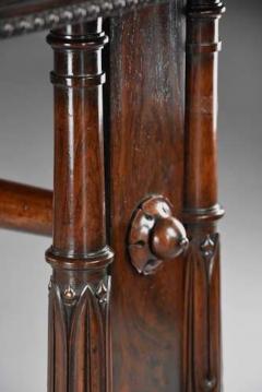 Fine quality William IVth rosewood centre or writing table - 4805785