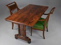 Fine quality William IVth rosewood centre or writing table - 4805788