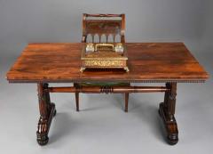 Fine quality William IVth rosewood centre or writing table - 4805791