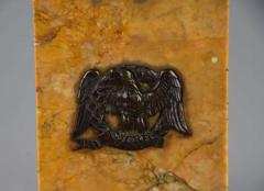 Fine quality early 19thc French bronze bust of Napoleon on marble base - 4805922