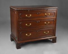 Fine quality late 19th century mahogany chest of drawers - 4756073