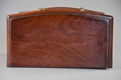 Fine quality mid 19thc mahogany miniature bow front chest of drawers - 4755934