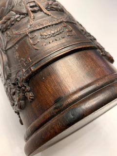 Finely Carved Chinese Brush Holder Pot - 1153615