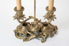 Finely Cast Louis XV Gilt Bronze Candlestick Lamp - 434000