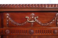 Finely Hand Carved Mahogany Wood Server Sideboard - 1943713