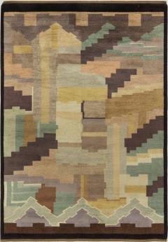 Finish Art Deco Rug by Greta Skoaster Woven at Kiikan Kutamo Workshop - 2455826
