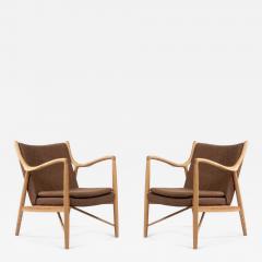 Finn Juhl American Ash Wood Open Arm Chair - 4718092