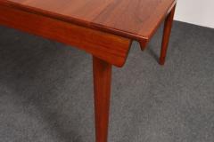 Finn Juhl Danish Solid Teak Extension Dining Table by Finn Juhl for France Daverkosen - 4497701