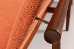 Finn Juhl Finn Juhl Model 137 Sofa for France S n Denmark 1950s - 4319090