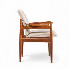 Finn Juhl Finn Juhl Model 192 Mid Century Danish Teak Occasional Chair - 4433538