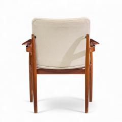 Finn Juhl Finn Juhl Model 192 Mid Century Danish Teak Occasional Chair - 4433539