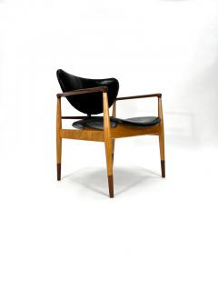 Finn Juhl Finn Juhl Model 48 Chair by Baker in Teak and Maple 2 available  - 3217454