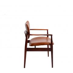 Finn Juhl Finn Juhl Model 48 Walnut Arm Chair Early Baker Production model 400 1 2 - 2587436