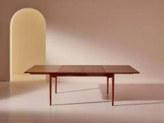 Finn Juhl Finn Juhl Model B065 teak extendable dining table for Bovirke Denmark 1950s - 3469401