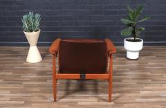 Finn Juhl Finn Juhl Model BO 118 Cognac Leather Teak Lounge Chair - 3929756