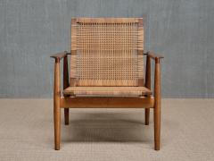 Finn Juhl Finn Juhl SW 96 Armchair in Teak Oak and Cane S ren Willadsen Denmark 1956 - 3959739