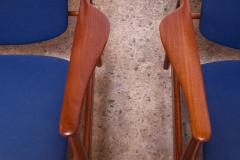 Finn Juhl Finn Juhl Teak Lounge Chairs Model FD 136 for France Daverkosen - 1290426