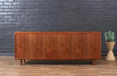 Finn Juhl Finn Juhl Teak Walnut Credenza with Cane Front Doors - 3915562