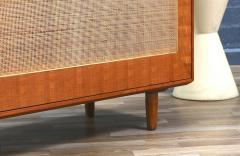 Finn Juhl Finn Juhl Teak Walnut Credenza with Cane Front Doors - 3915567