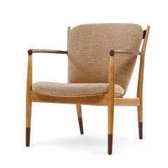 Finn Juhl Finn Juhl for Baker Delegate Mid Century Walnut Lounge Chairs Pair - 4362889