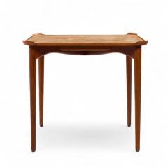 Finn Juhl Finn Juhl for Baker Mid Century Teak Game Table - 4288697
