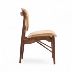Finn Juhl Finn Juhl for Baker Model 51 Mid Century Walnut Dining Chairs Set of 4 - 4360463