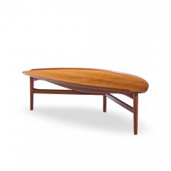 Finn Juhl Finn Juhl for Baker Model 521 Mid Century Danish Teak Coffee Table - 4495792